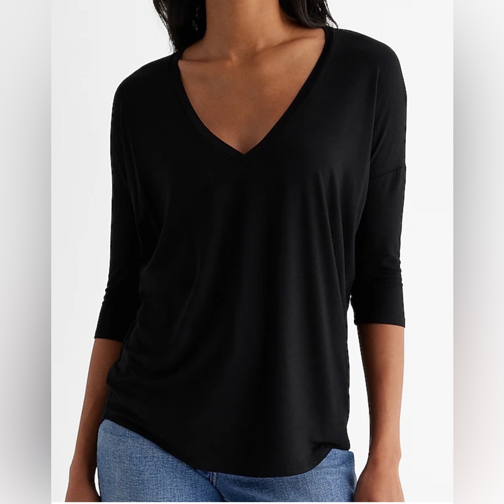 Express OneEleven Three Quarter Sleeve Shirt